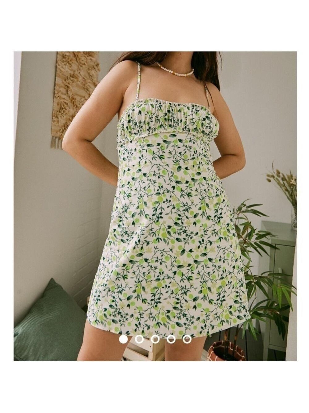 Urban Outfitters By The Sea Map Print Dress Size Small NWT